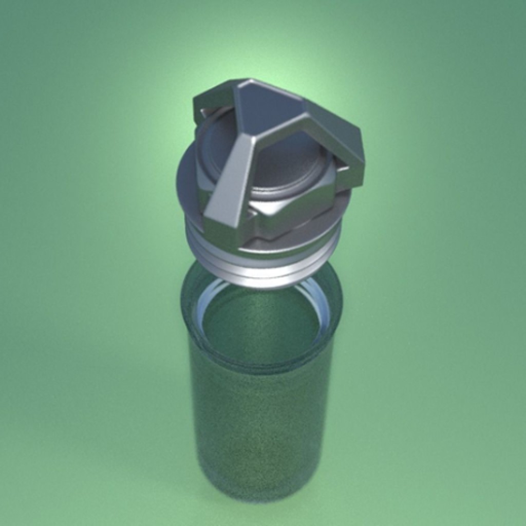Geocaching Capsule 3D-Printable preview image 1